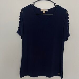 Michael Kors Navy Blue Women's Top